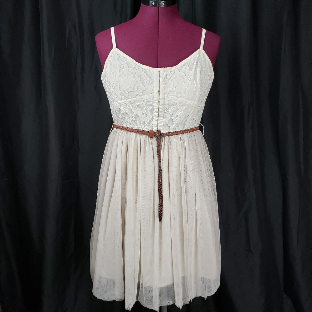 American Eagle Outfitters Eyelet Midi Dress